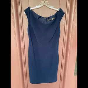 Guess Off-Shoulder Navy Blue Dress size 10
